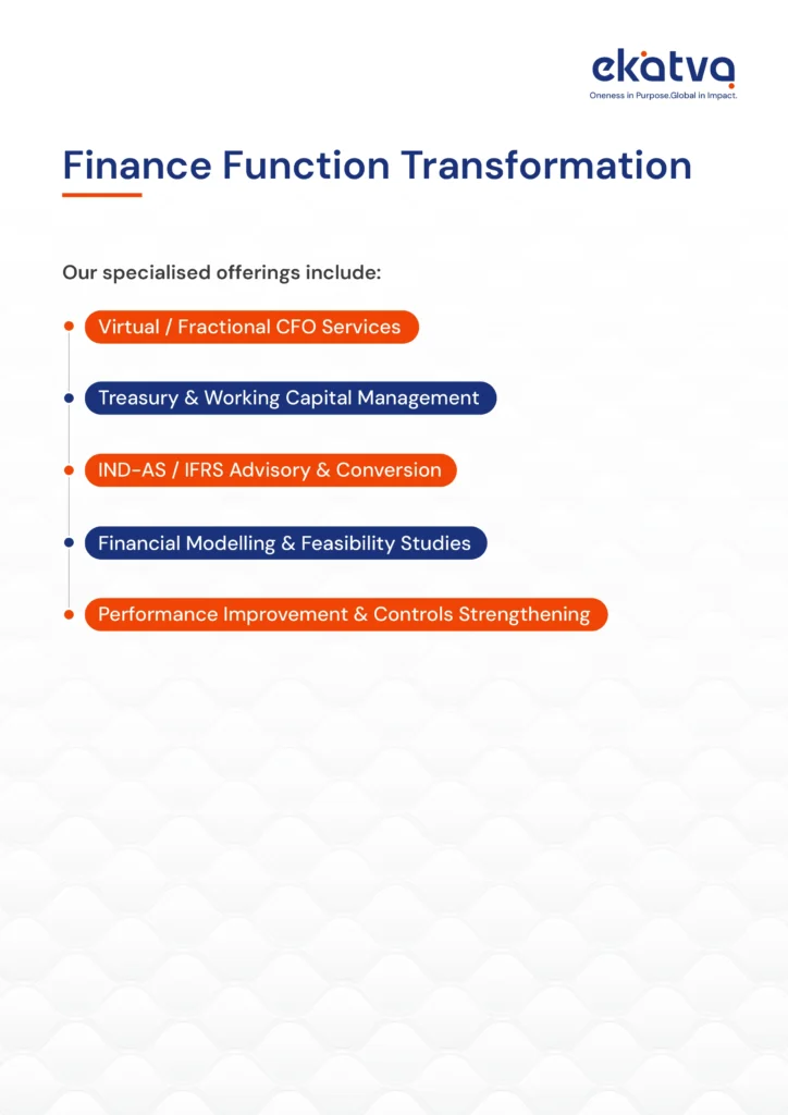Finance Function Transformation
