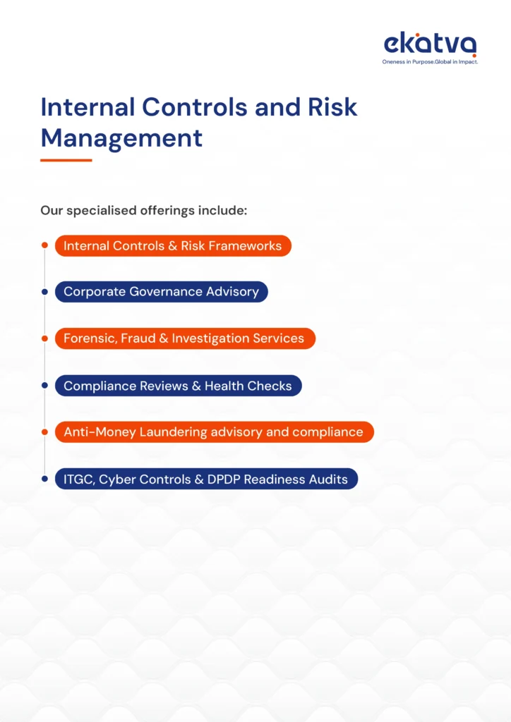 Internal Controls and Risk Management